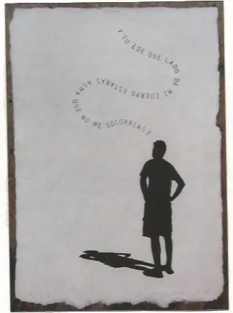 Гравюра Plensa - Pensando en Valente