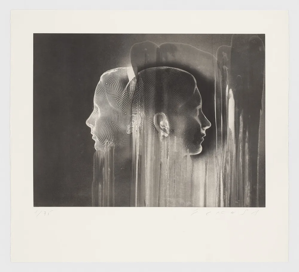 Гравюра Plensa - Sin titulo