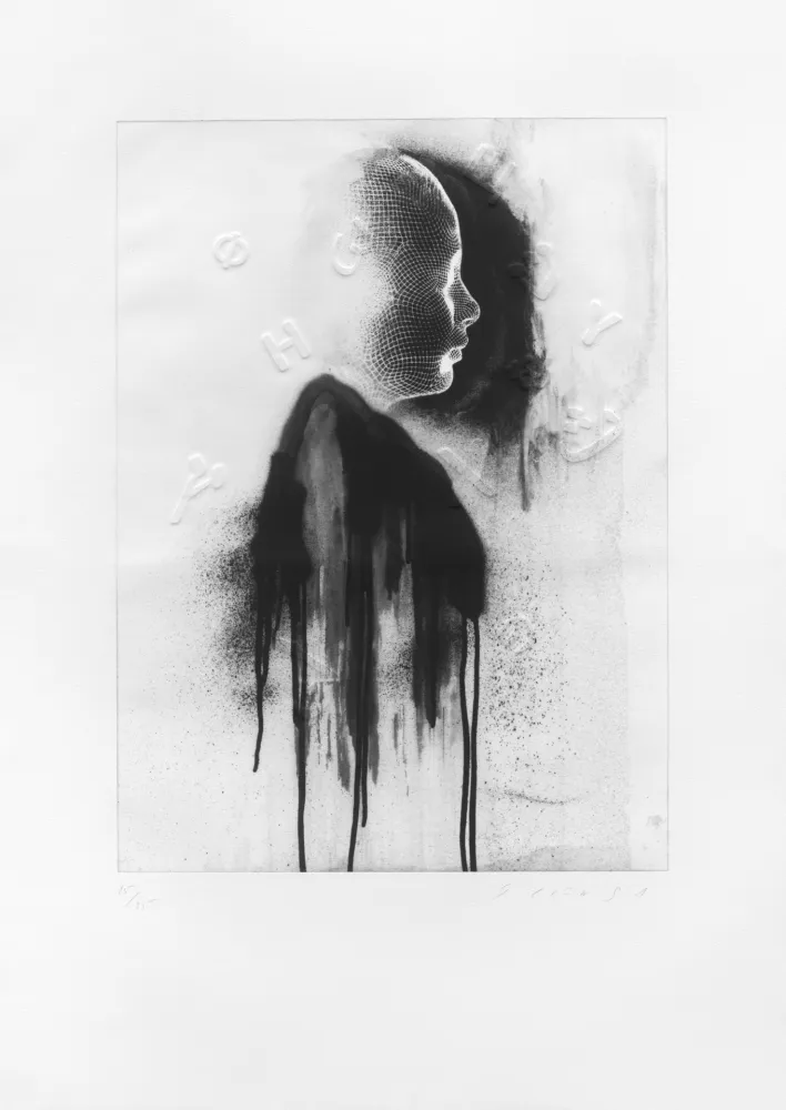 Гравюра Plensa - Suite MW 01