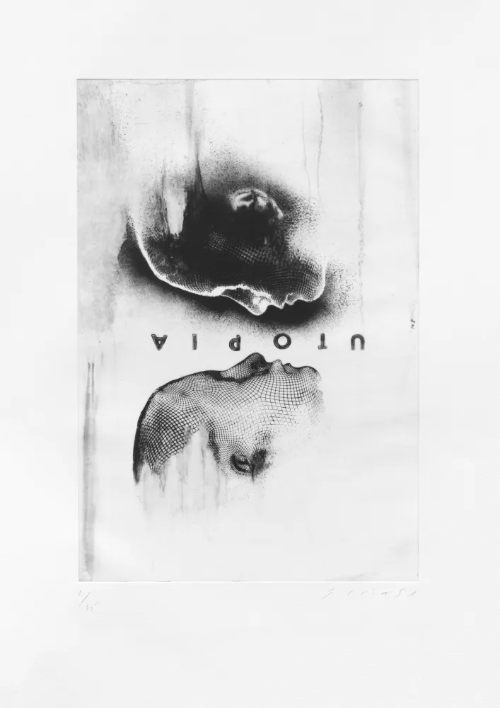 Гравюра Plensa - Suite UTOPIA 01