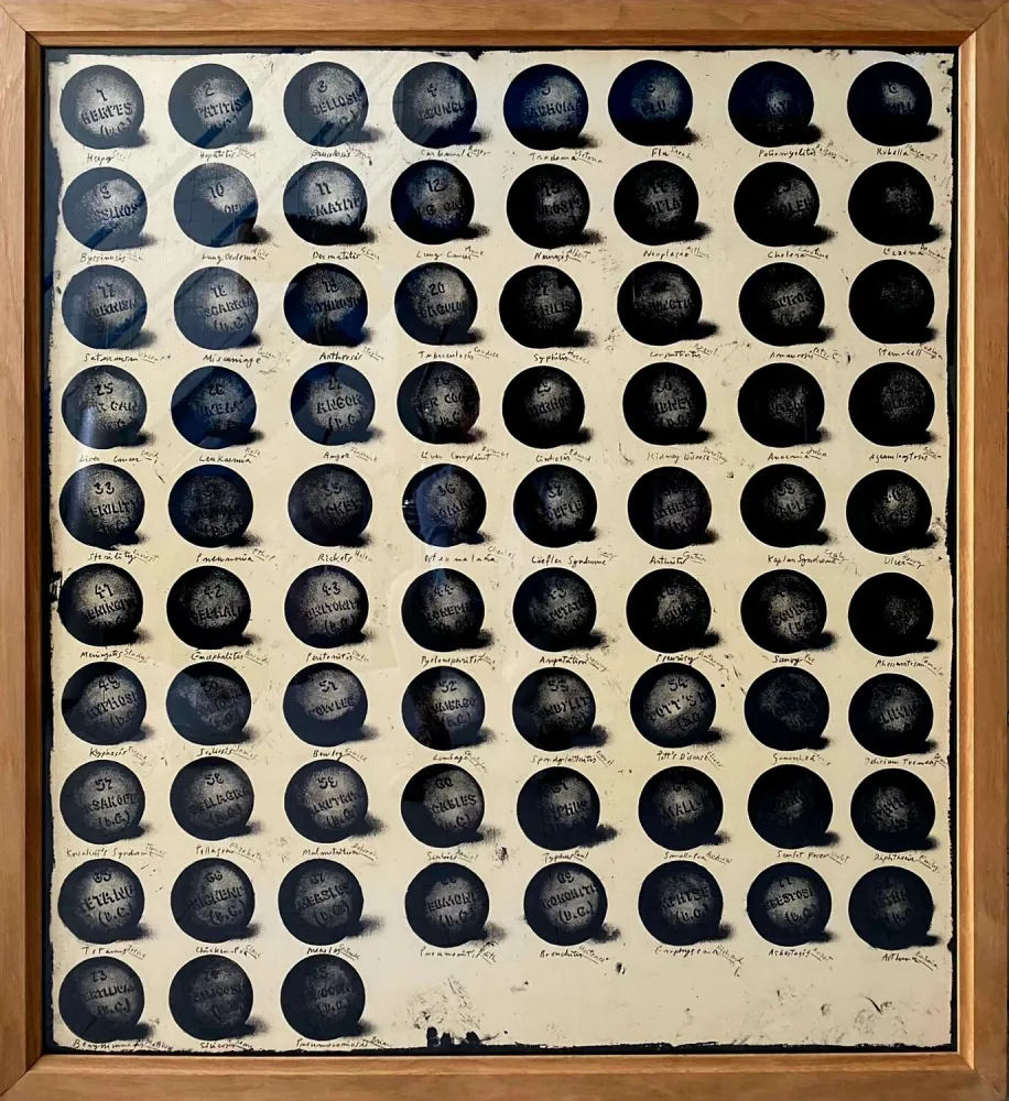 Литография Plensa - Twins