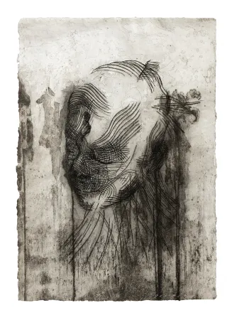 Гравюра Plensa - Twins 2