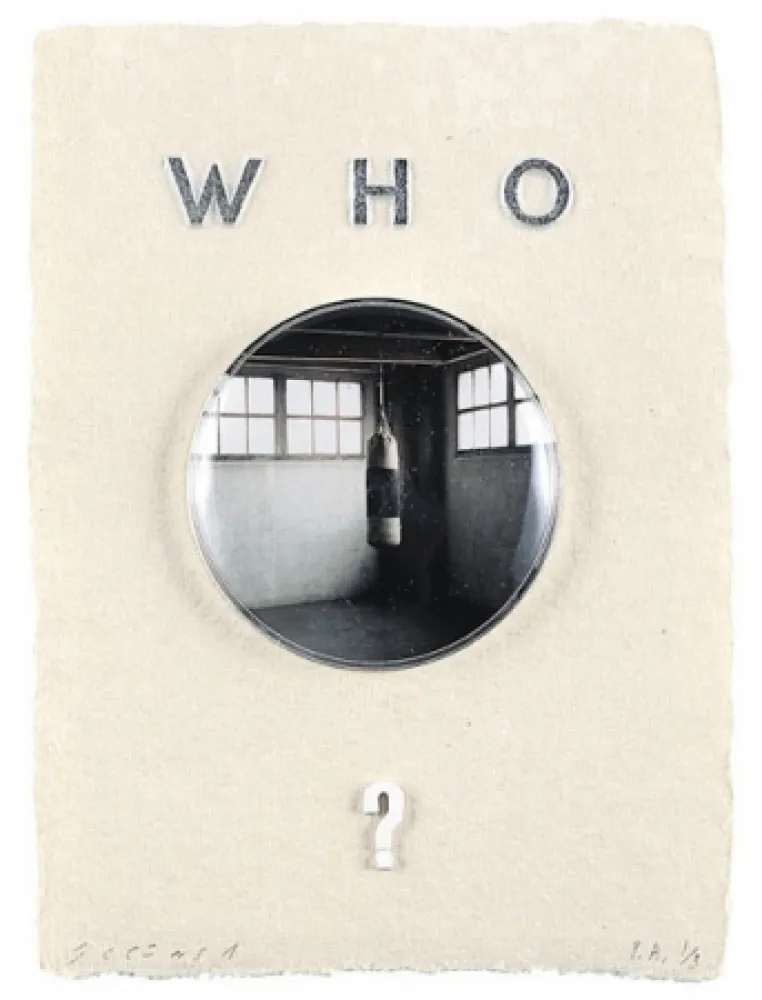 Гравюра Plensa - Who?