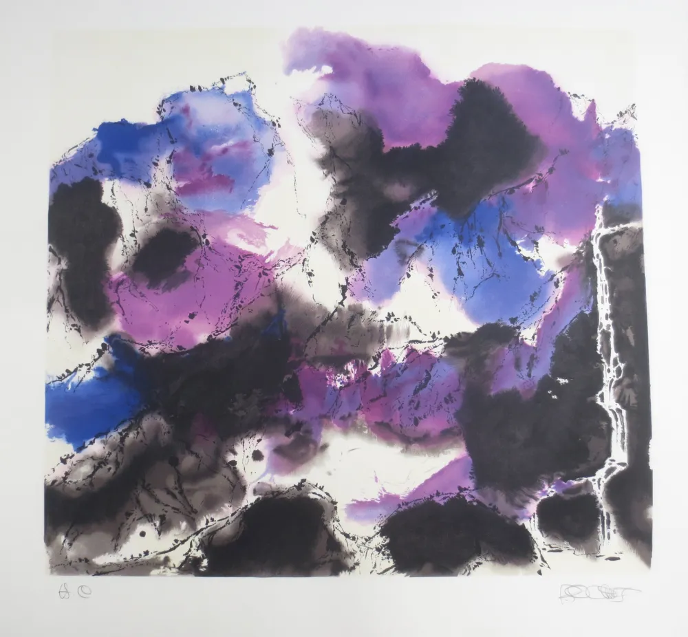 Литография Po Chung - Autumn mist