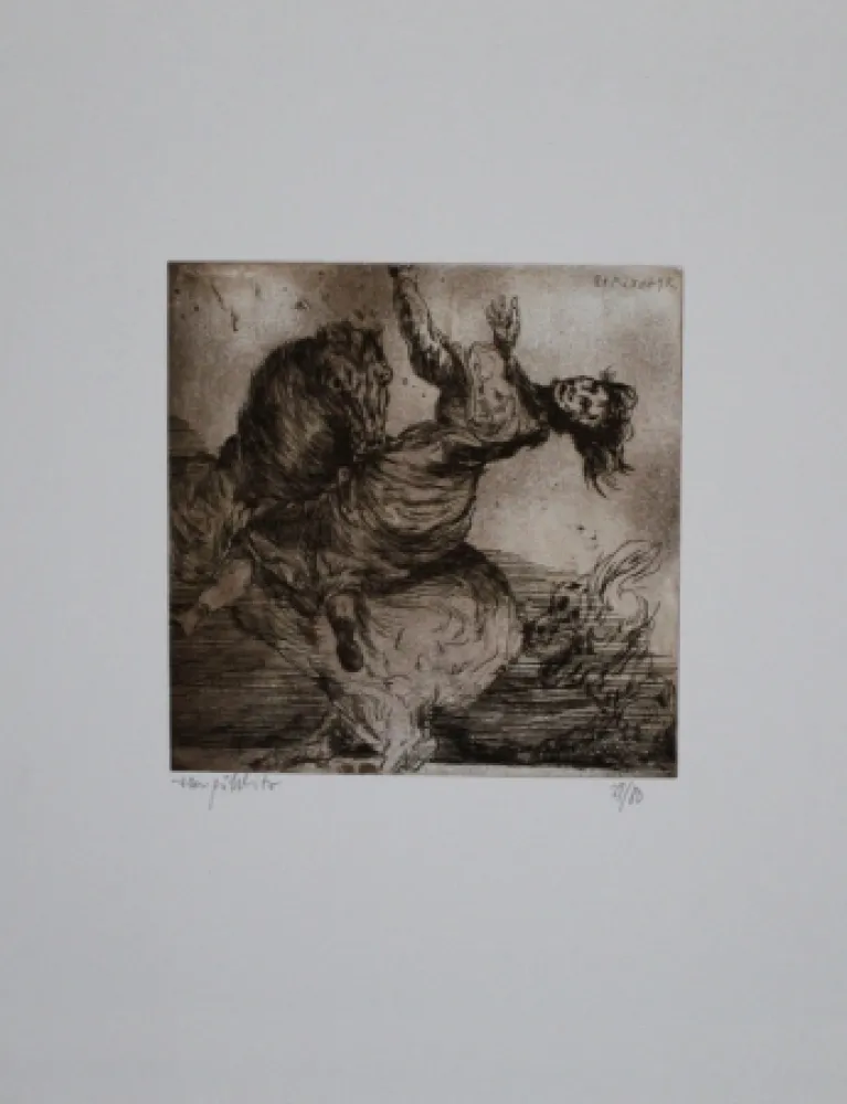 Офорт И Аквитанта Pöhlitz - Wilder Ritt