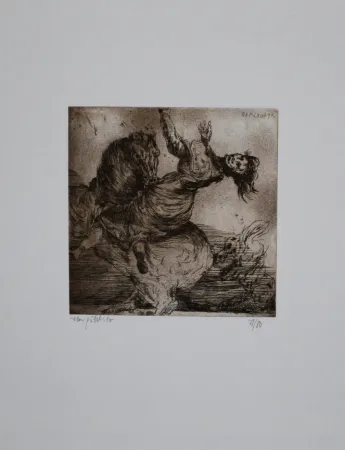 Офорт И Аквитанта Pöhlitz - Wilder Ritt