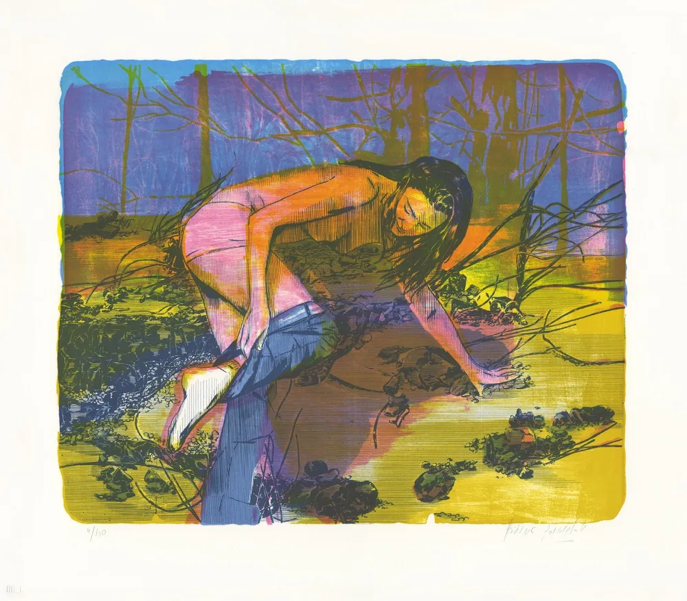 Литография Poincelet - Chaussette