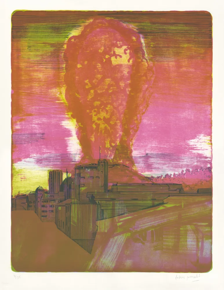 Литография Poincelet - Naples