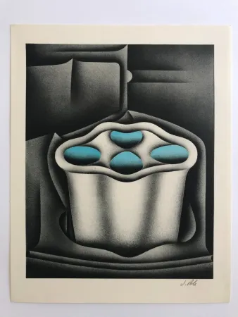 Литография Poli - Gazomètres