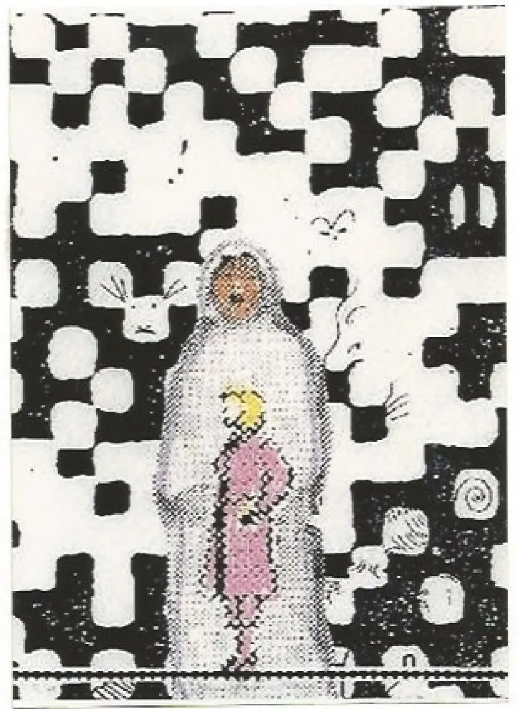 Сериграфия Polke - Hallucie