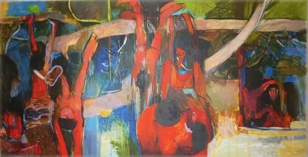 Литография Pomar - Sans titre