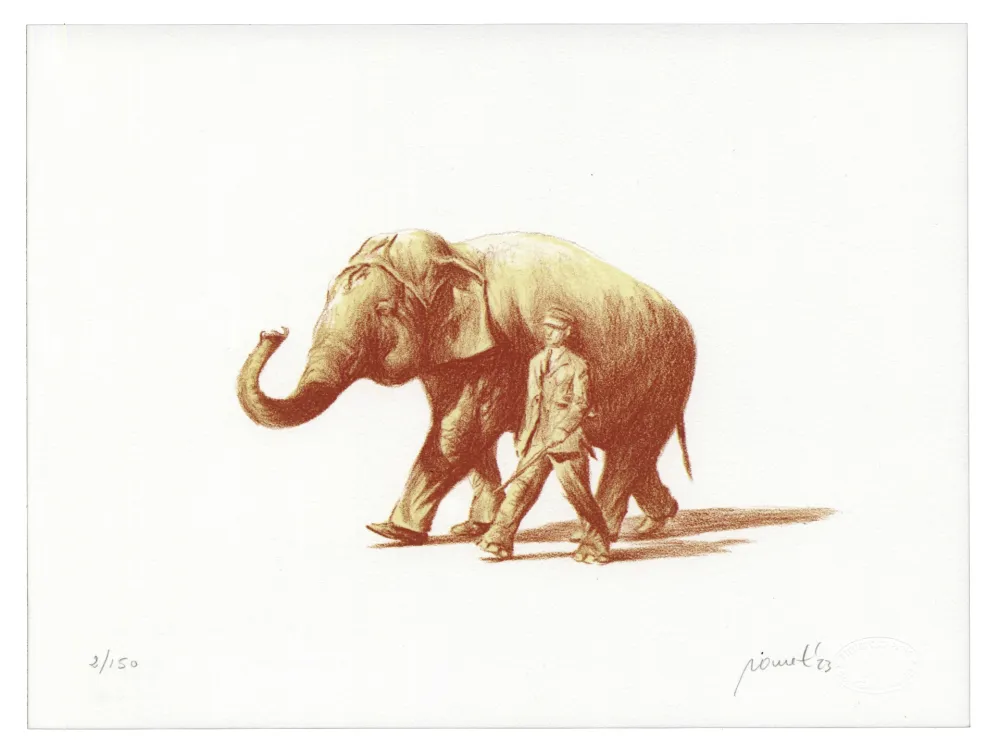 Литография Pomet - Parade