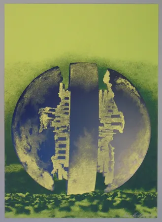 Литография Pomodoro - Composizione