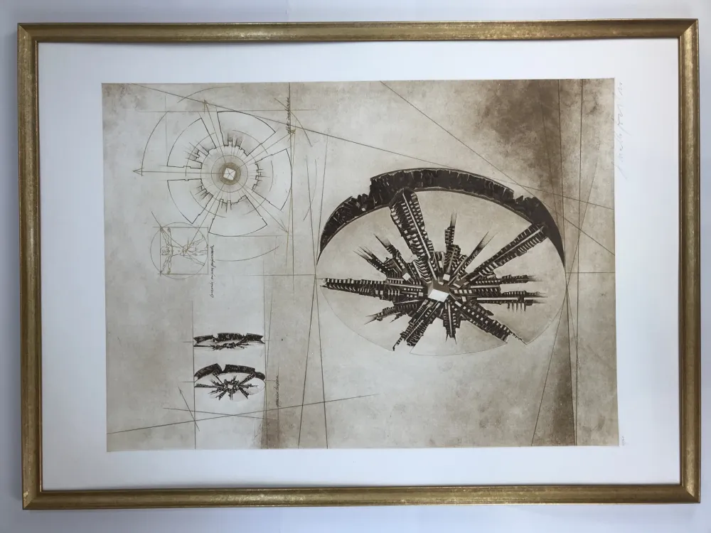 Офорт И Аквитанта Pomodoro - Grande disco