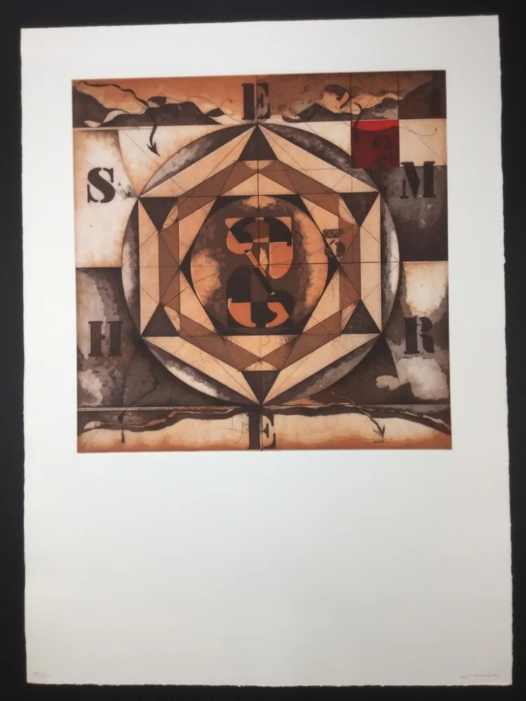 Офорт И Аквитанта Pomodoro - Numero oltre il visibile