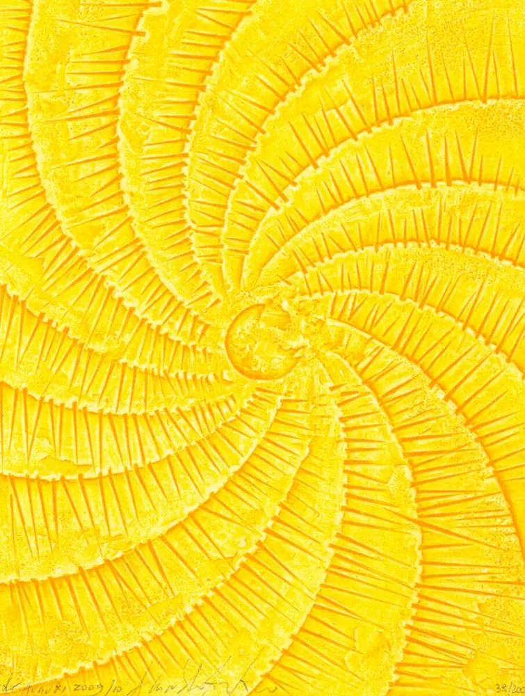 Гравюра Pomodoro - Senza titolo