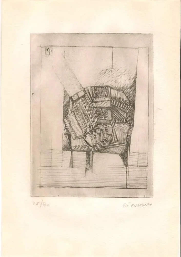 Гравюра Pomodoro - SENZA TITOLO