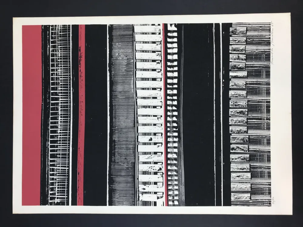 Сериграфия Pomodoro -  Strutturazione, 19655