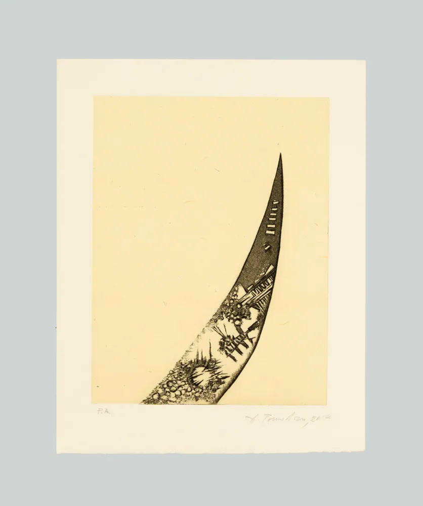 Гравюра Pomodoro - Untitled