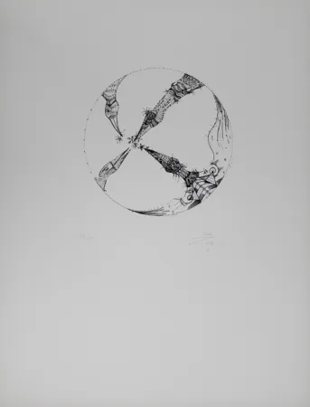 Литография Ponç - 4 pájaros (4 Birds)