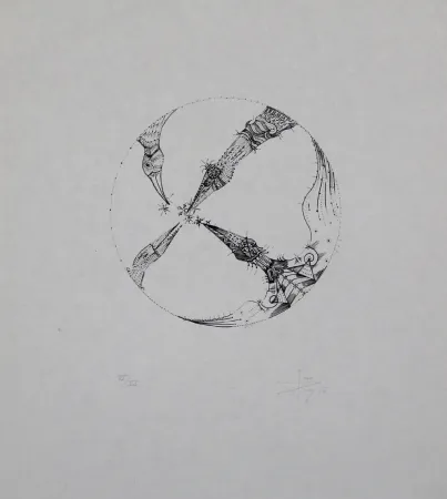 Литография Ponç - 4 pájaros (4 Birds)