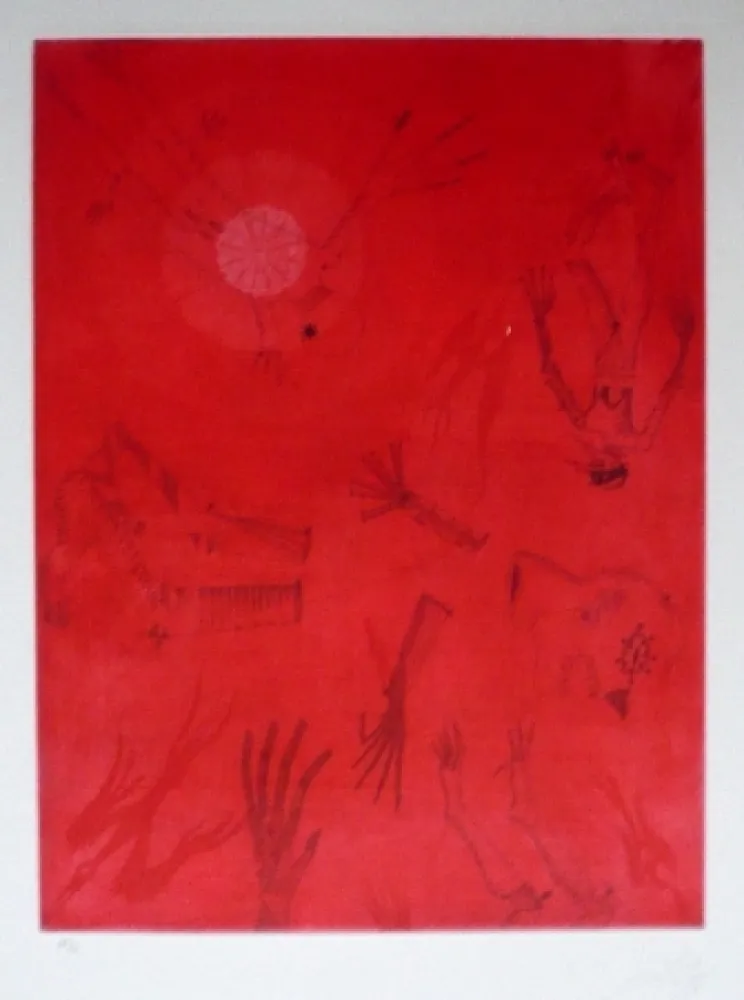 Офорт И Аквитанта Ponç - Apocalypse