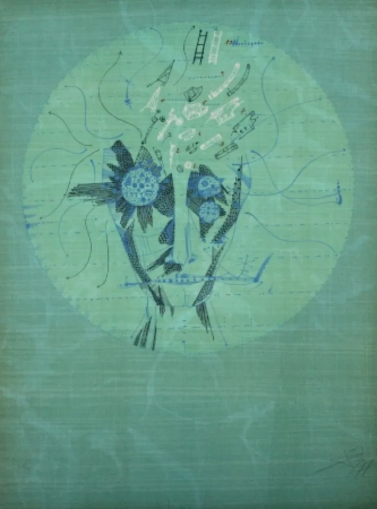 Литография Ponç - Barcelona 2