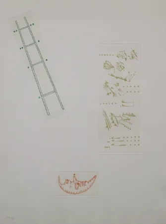 Гравюра Ponç - Composició