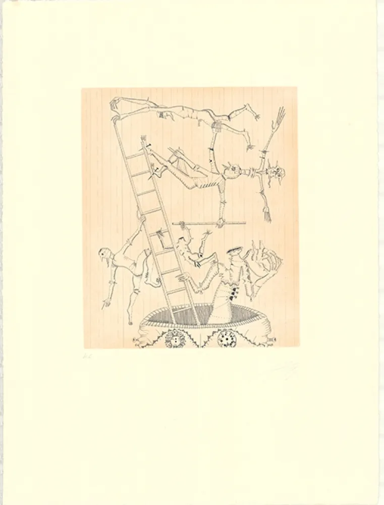 Офорт И Аквитанта Ponç - Equilibrio