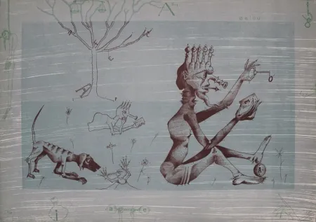 Литография Ponç - Gos-1 / Dog-1