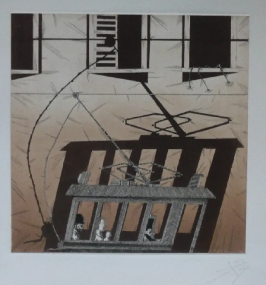 Литография Ponç - Kafka