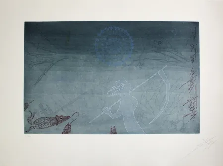 Гравюра Ponç - La mort dels mosquits (Death of the Mosquitos)