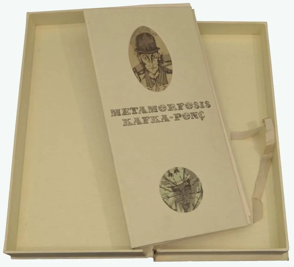 Иллюстрированная Книга Ponç - Metamorfosis Kafka