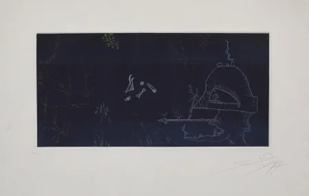 Гравюра Ponç - Musée d'Art Moderne de la Ville de Paris