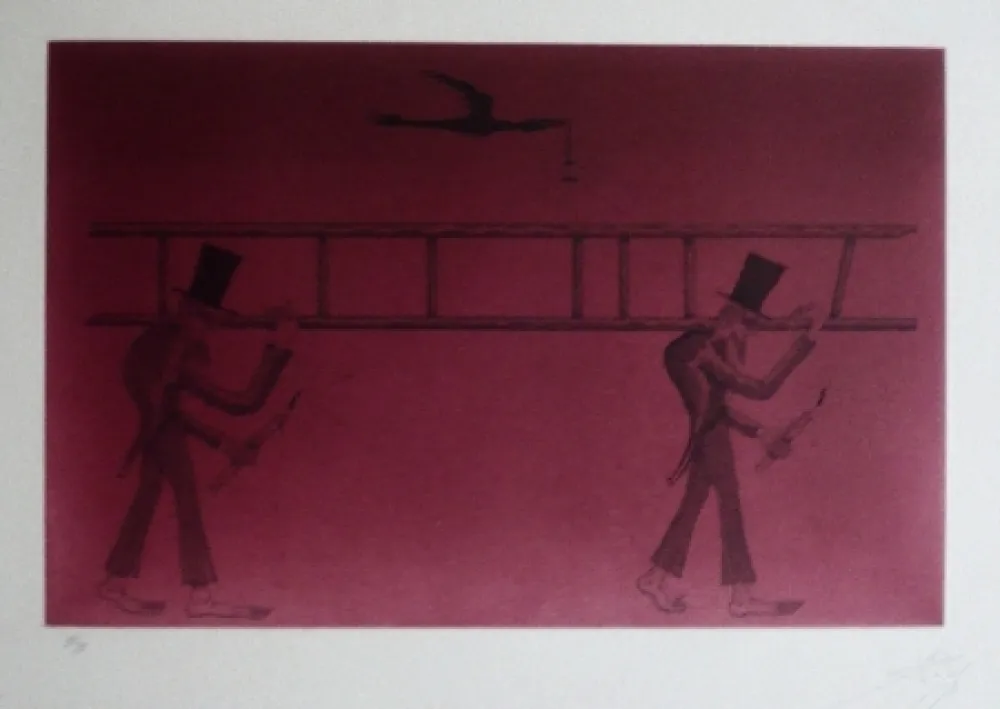 Офорт И Аквитанта Ponç - Nocturne