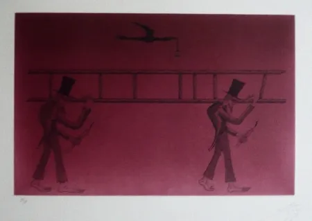 Офорт И Аквитанта Ponç - Nocturne