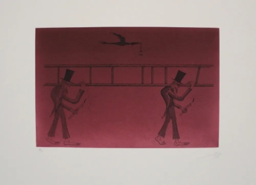 Офорт И Аквитанта Ponç - Nocturno