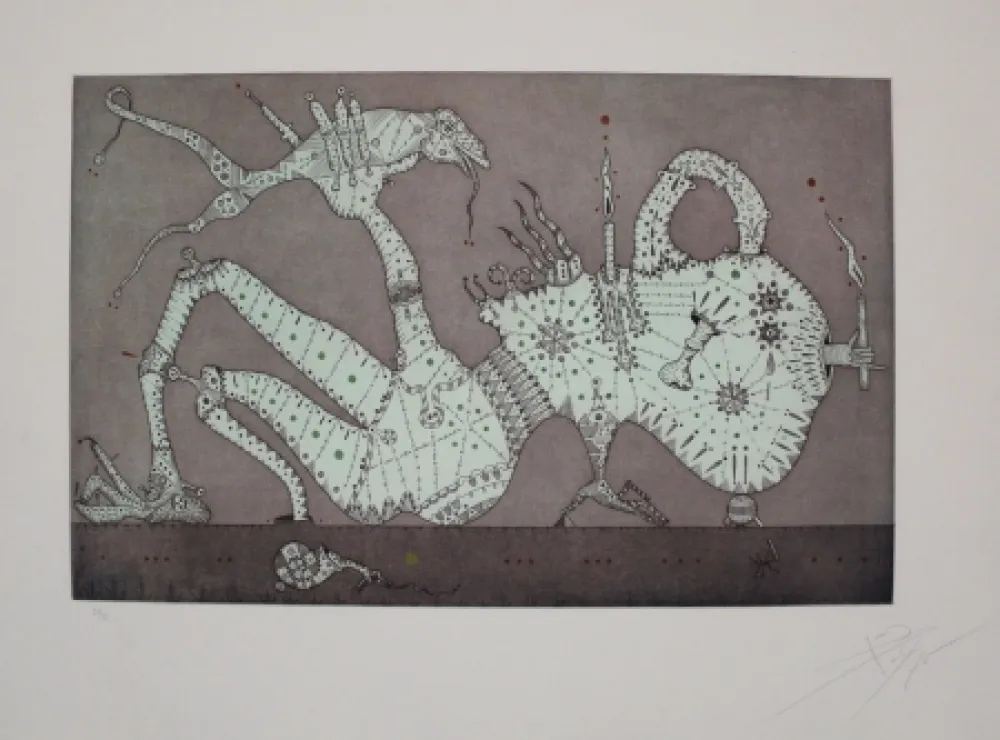 Офорт И Аквитанта Ponç - Onanista