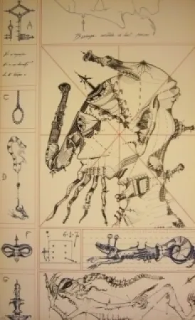 Литография Ponç - Sans titre 2