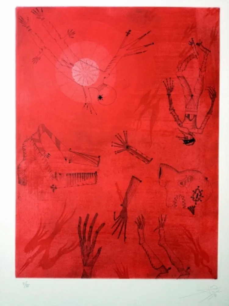 Гравюра Ponç - S/T