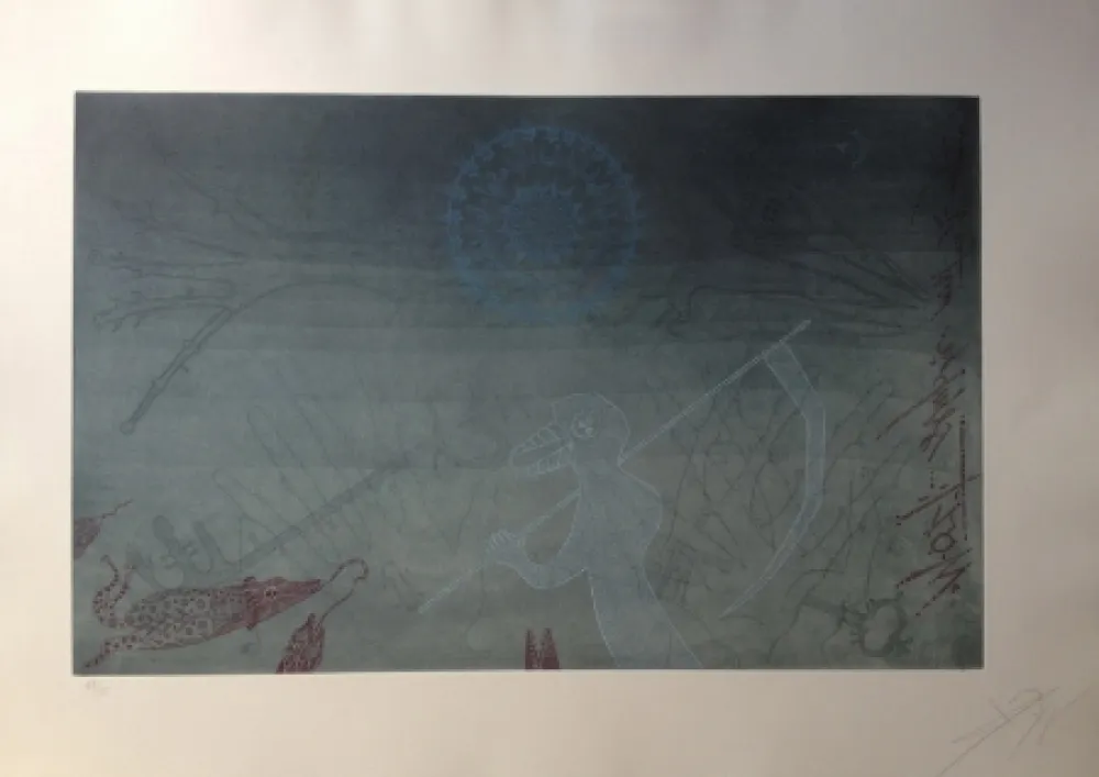 Гравюра Ponç - S/T