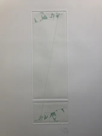 Гравюра Ponç - S/T