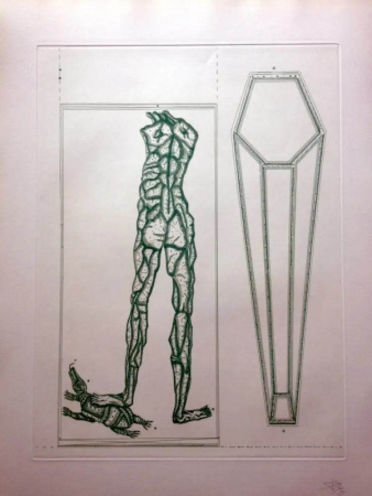 Гравюра Ponç - S/T