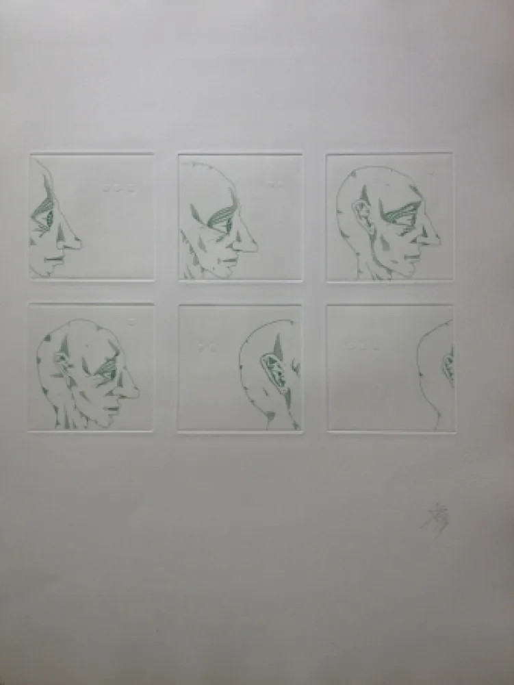 Гравюра Ponç - S/T