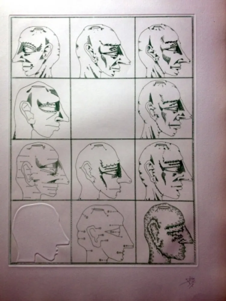 Гравюра Ponç - S/T