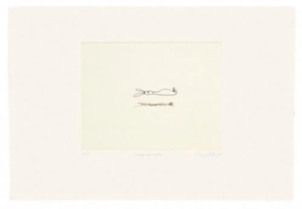 Гравюра Porter - Conejo que levita