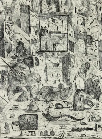 Литография Possenti - SENZA TITOLO