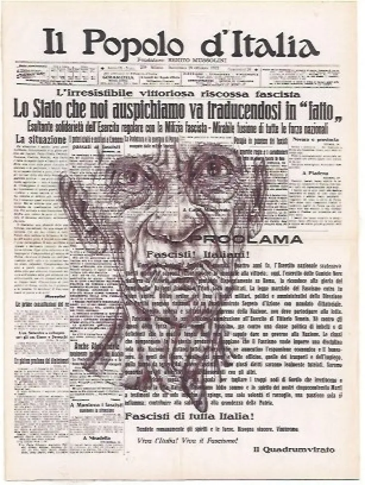 Гравюра Сухой Иглой Powell - Child of misfortune