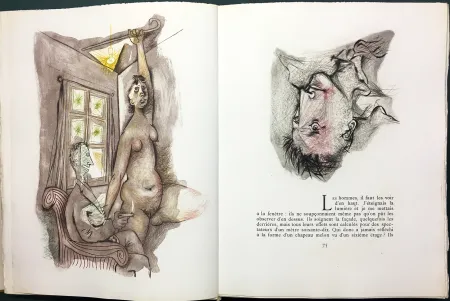 Иллюстрированная Книга Prassinos - LE MUR (Jean-Paul Sartre). 1945-1946.