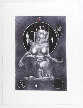 Сериграфия Prigov -  Portfolio «Aufbruch aus Moskau»